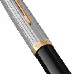 Шариковая ручка Parker 51 Premium Black GT, стержень: M, цвет чернил: black, в подарочной упаковке