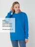 Свитшот Molti Toima Heavy 2.0 унисекс, бирюзовый, размер XXL