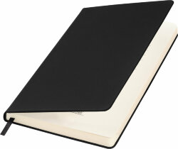 Ежедневник Alpha BtoBook недатированный, черный (без резинки, без упаковки, без стикера)