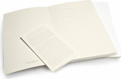 Записная книжка Moleskine Volant (в линейку, 2 шт.), Large (13х21 см), белый