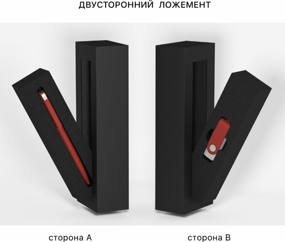 Набор Chili ручка Jupiter + флеш-карта Vostok 16 Гб в футляре, красный