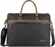 Портфель мужской BUGATTI Luce 16'', серый, полиэстер, 40х8х31,5 см