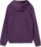 Толстовка с капюшоном унисекс Hoodie, фиолетовый меланж, XL