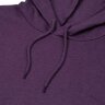 Толстовка с капюшоном унисекс Hoodie, фиолетовый меланж, XL