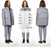 Жилет двусторонний andor, серый, размер XS/S