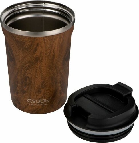 Термокружка Asobu CAFE COMPACT, 380 мл, дерево