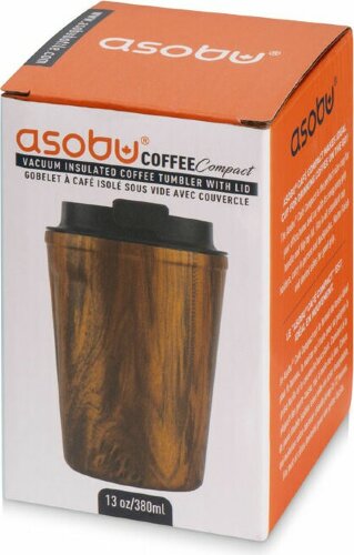 Термокружка Asobu CAFE COMPACT, 380 мл, дерево