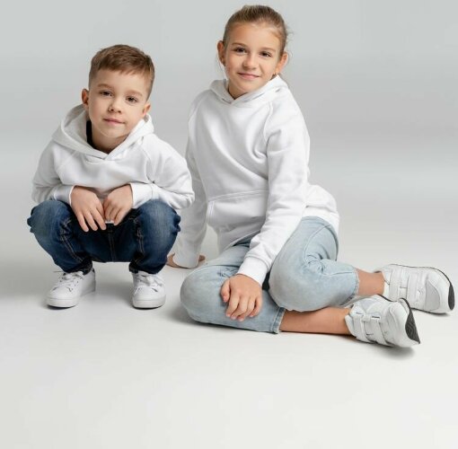 Толстовка детская Stellar Kids, белая, размер 4 года