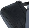 Рюкзак TORBER VOYAGE на одно плечо, серый, полиэстер 900D, 20х10х30 см, 5 л