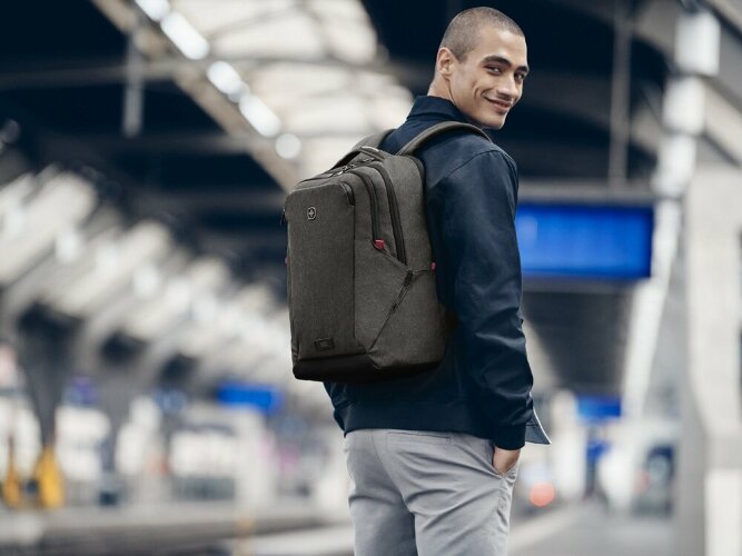 Рюкзак Wenger MX Professional 16", серый, 100% полиэстер, 33х21х45 см, 21 л