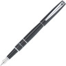  Ручка перьевая Pierre Cardin LIBRA с колпачком, черный/серебро