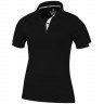 Рубашка поло Elevate Kiso женская, черный, размер S (42-44)