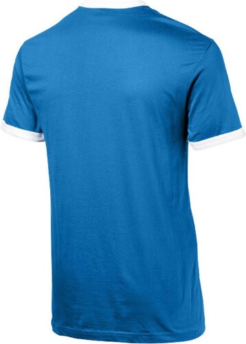 Футболка US Basic Adelaide мужская, небесно-синий/белый, размер 2XL