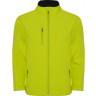  Куртка софтшелл Roly Nebraska мужская, лаймовый пунш, размер L (50)