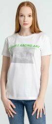Футболка CoolColor Street Racing Art, белая, S