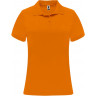  Рубашка поло женская Roly Monzha, неоновый оранжевый, размер S (40)