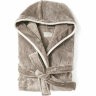 Банный халат VINGA Louis из rPET GRS, унисекс, 350 г/м2, серый, размер L-XL