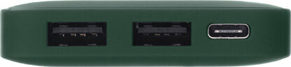 Внешний аккумулятор с подсветкой Ancor 5000 mAh, зеленый