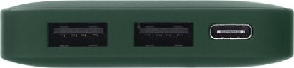 Внешний аккумулятор с подсветкой Ancor 5000 mAh, зеленый