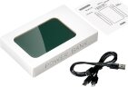 Внешний аккумулятор с подсветкой Ancor 5000 mAh, зеленый