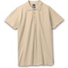Рубашка поло мужская Sol's Spring 210, бежевая, размер XXL