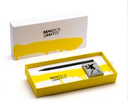 Набор Pininfarina Banksy Метатель цветов: карандаш SMART с бетонной подставкой