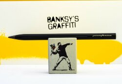 Набор Pininfarina Banksy Метатель цветов: карандаш SMART с бетонной подставкой