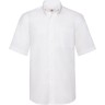 Рубашка мужская SHORT SLEEVE OXFORD SHIRT 130, белый, S