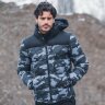 Куртка JRC SIBERIA нейлон 40, био-пух 530, черный, M