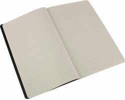 Записная книжка Moleskine Cahier (в линейку, 3 шт.), Large (13х21 см), черный