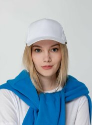 Бейсболка Molti Promo, белая