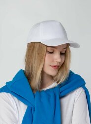 Бейсболка Molti Promo, белая