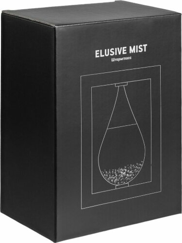 Штормгласс Elusive Mist, черный