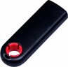USB-флешка промо на 32 Гб прямоугольной формы, выдвижной механизм, красный