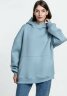 Худи Kulonga Oversize, серо-голубое, XS/S