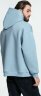 Худи Kulonga Oversize, серо-голубое, XS/S