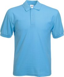 Поло мужское &quot;Mister Style&quot;, бирюзовый, S