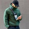 Сумка-слинг Ogon Phone Bag&Wallet, серебристый