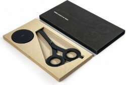 Настольные ножницы HMM Scissors на магнитной подставке, черный