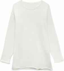 Лонгслив унисекс Siluetti Fuori, молочно-белый, S/M