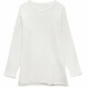 Лонгслив унисекс Siluetti Fuori, молочно-белый, S/M