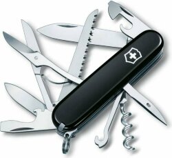 Офицерский нож Victorinox Huntsman 91, черный