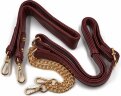 Сумка женская Beverly Hills Polo Club, красный/желтое золото
