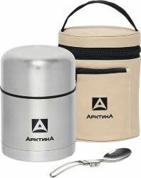 Термос для еды «Арктика 500» в чехле, стальной