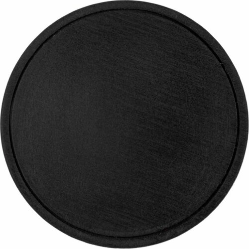 Лейбл из ПВХ Dzeta Round, L, черный