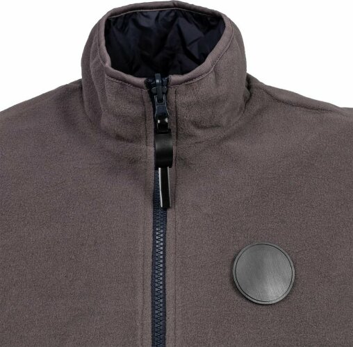 Лейбл из ПВХ Dzeta Round, L, черный