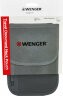Чехол для документов Wenger на шею с системой защиты данных RFID, серый, полиэстер, 19 x 14 см