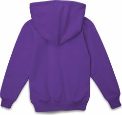 Толстовка с капюшоном детская Kirenga Kids, фиолетовая, 10 лет (130-140 см)