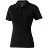 Рубашка поло Elevate Markham женская, черный/антрацит, размер S (42-44)