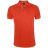 Рубашка поло мужская PORTLAND MEN 200, оранжевый, серый, S